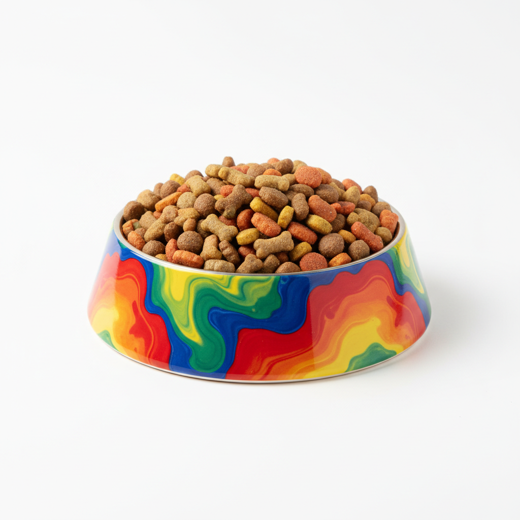 Pet food bowl